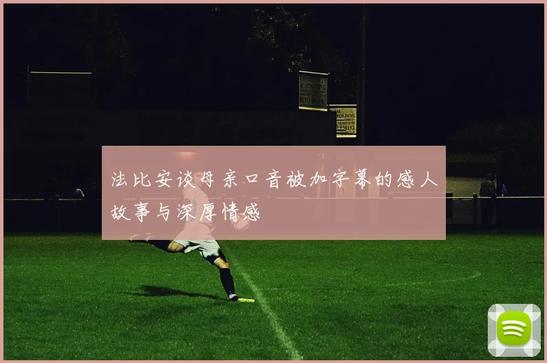 法比安谈母亲口音被加字幕的感人故事与深厚情感